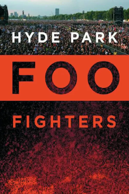 Póster de Foo Fighters: Hyde Park
