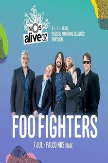 Póster de Foo Fighters - NOS Alive 2017