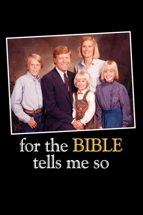 Póster de For the Bible Tells Me So