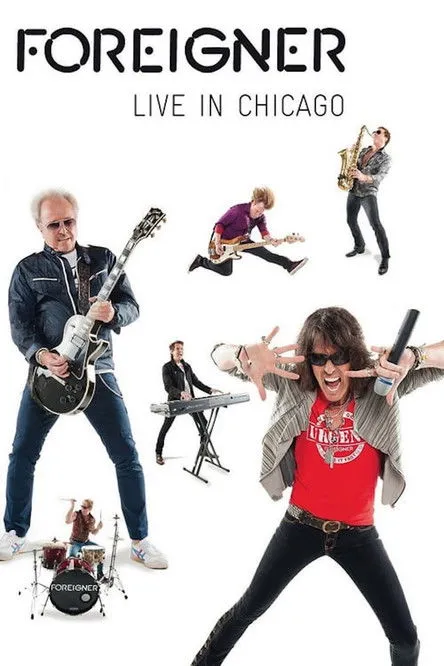 Póster de Foreigner - Live in Chicago