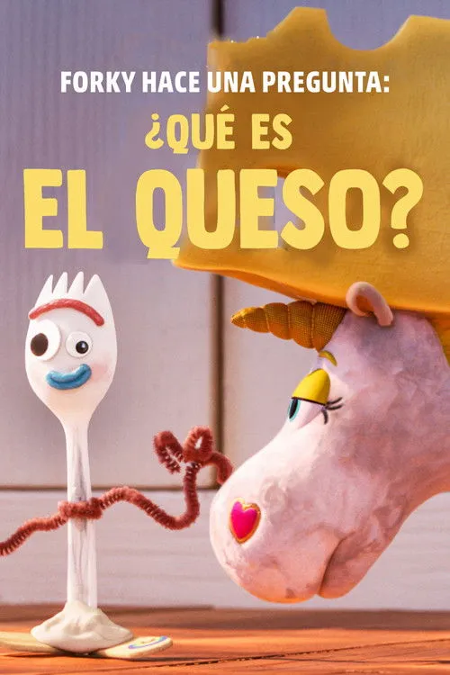 Portada de Forky hace una pregunta: ¿Qué es el queso?