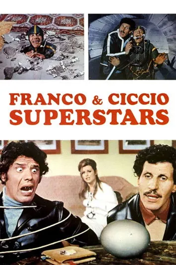Póster de la película Franco e Ciccio superstars