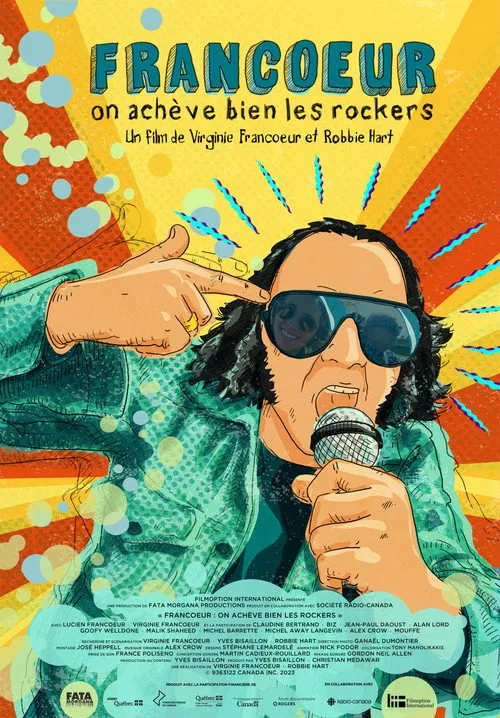 Biz interpreta a Self en Francoeur : On achève bien les rockers