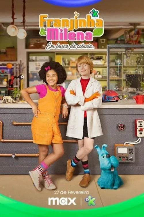 Rafael Pereira interpreta a Dudu en Franjinha e Milena em Busca da Ciência