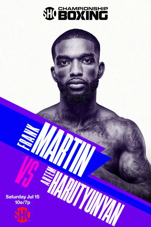 Póster de Frank Martin vs. Artem Harutyunyan