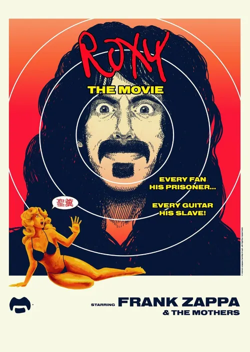 Póster de Frank Zappa & The Mothers - Roxy : The Movie