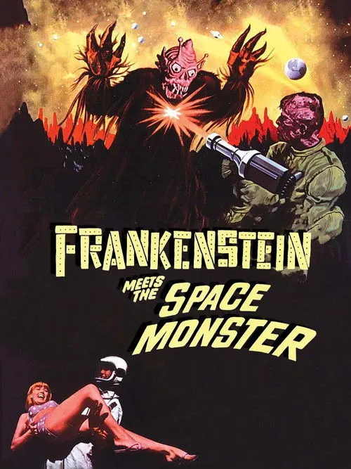 Robert Fields interpreta a Reporter (uncredited) en Frankenstein contra el monstruo del espacio