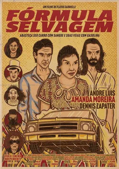 Amanda Moreira interpreta a Maria en Fórmula Selvagem