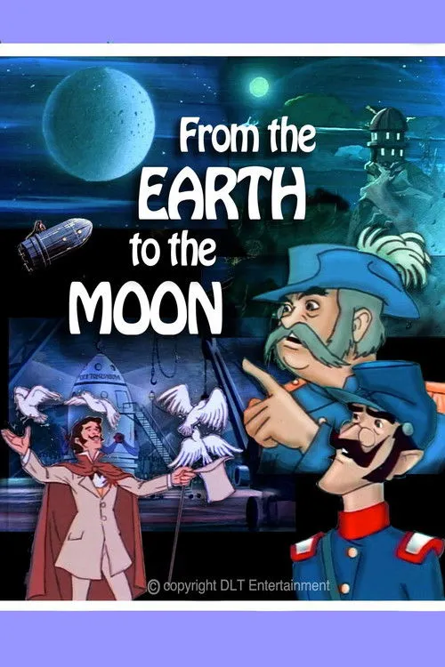 Portada de From the Earth to the Moon