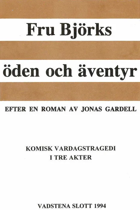 Póster de Fru Björks öden och äventyr