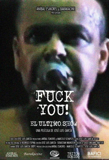 Póster de Fuck you! El último show
