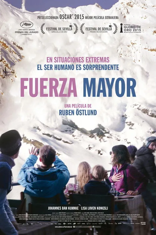 Póster de Fuerza mayor