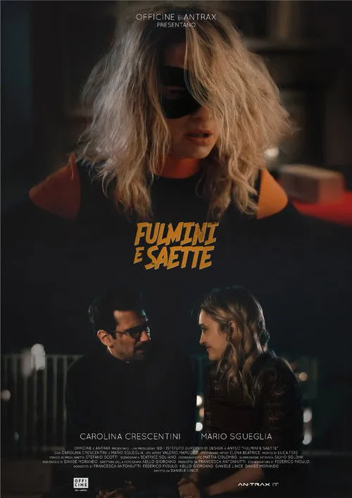 Carolina Crescentini interpreta a Emma / Donna Saetta en Fulmini e Saette