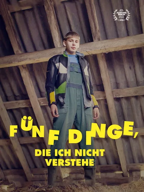 Póster de Fünf Dinge, die ich nicht verstehe