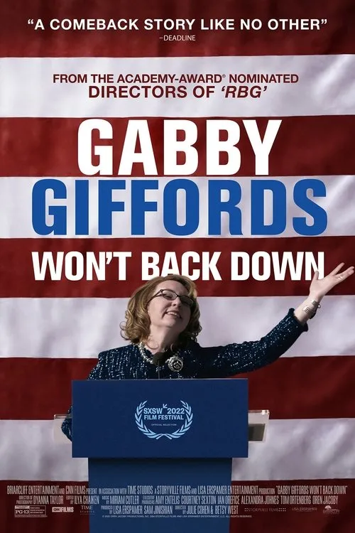 Póster de Gabby Giffords Won't Back Down