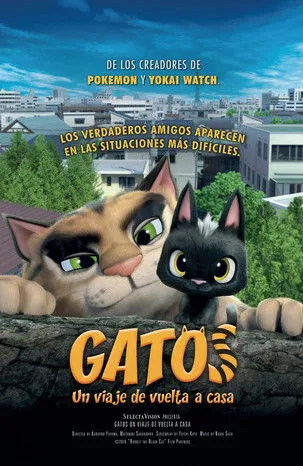 Póster de Gatos: Un viaje de vuelta a casa