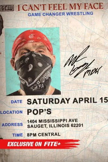 Jordan Oliver Jr. interpreta a Jordan Oliver en GCW I Can't Feel My Face 2023