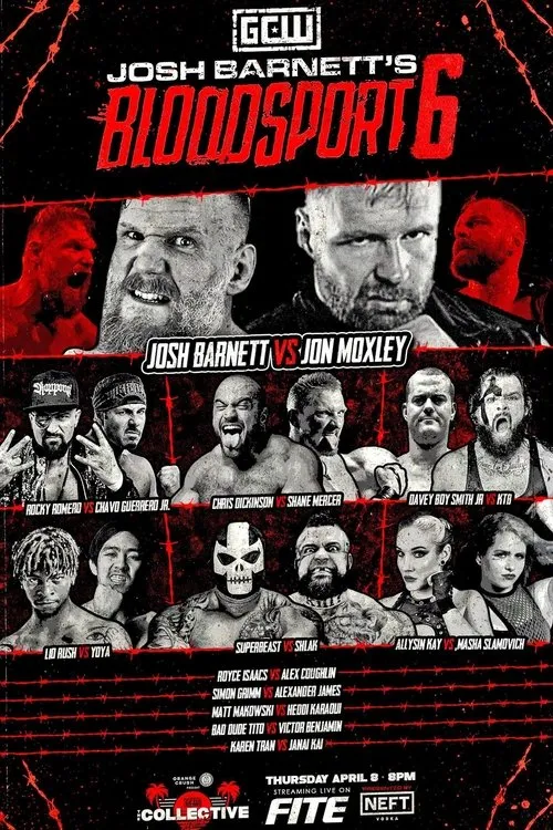Póster de GCW Josh Barnett’s Bloodsport 6