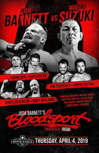 Póster de GCW: Josh Barnett’s Bloodsport