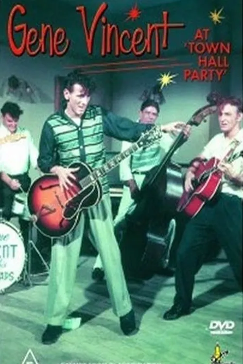 Gene Vincent interpreta a en Gene Vincent at Town Hall Party