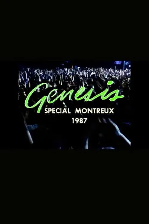 Póster de la película Genesis: Special Montreux 1987
