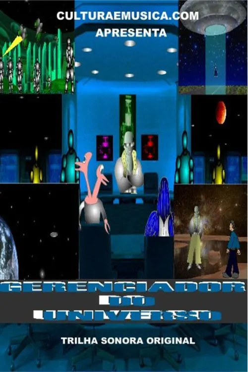 Rodrigo Gallo interpreta a Gerenciador do Universo en Gerenciador do Universo