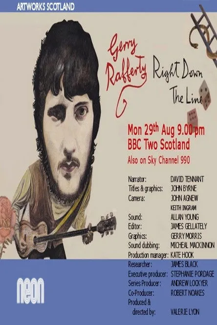 Póster de la película Gerry Rafferty: Right Down the Line