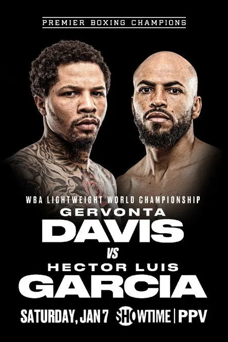 Póster de Gervonta Davis vs. Hector Luis Garcia