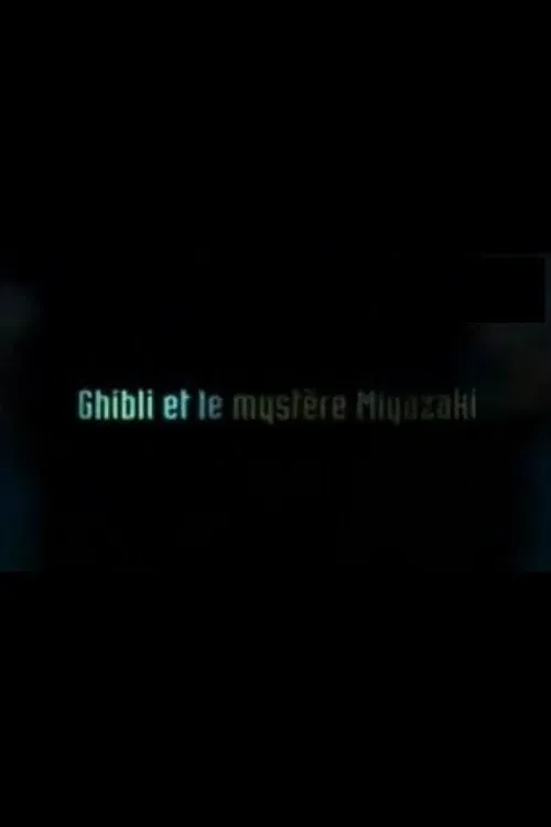 Jean Giraud interpreta a Self - Interviewee en Ghibli et le mystère Miyazaki