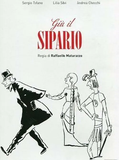 Giulio Panicali interpreta a Attore della compagnia teatrale en Giù il sipario