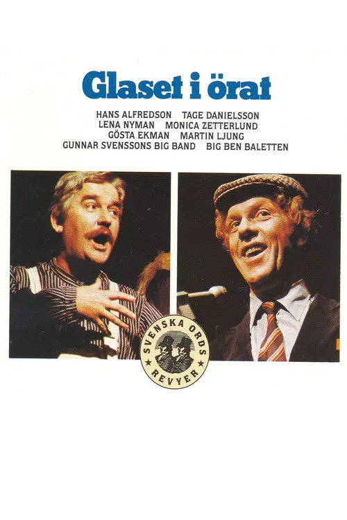 Póster de la película Glaset i örat