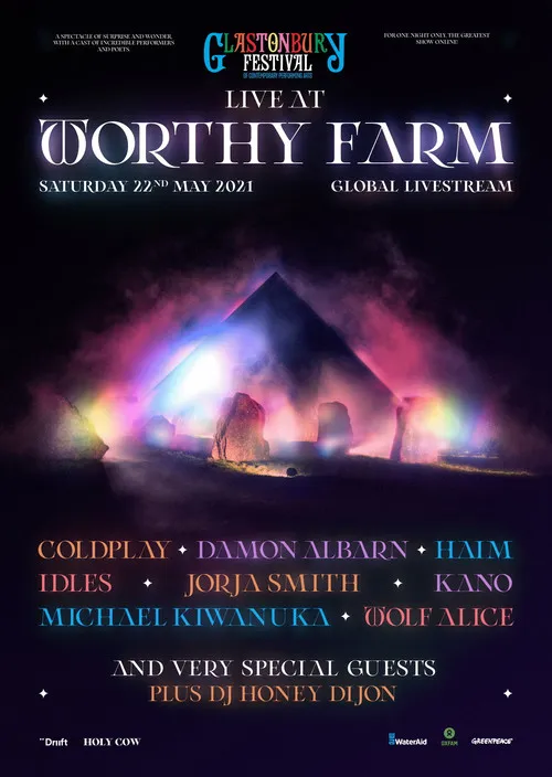 Póster de Glastonbury Festival Presents Live at Worthy Farm