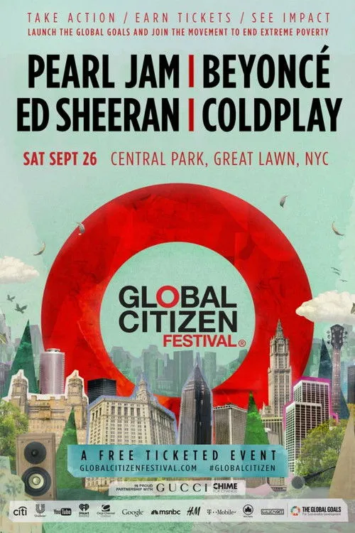 Póster de la película Global Citizen Festival 2015