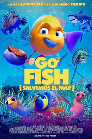 Póster de Go Fish. Salvemos el mar