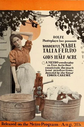 Mabel Taliaferro interpreta a Blossom en God's Half Acre
