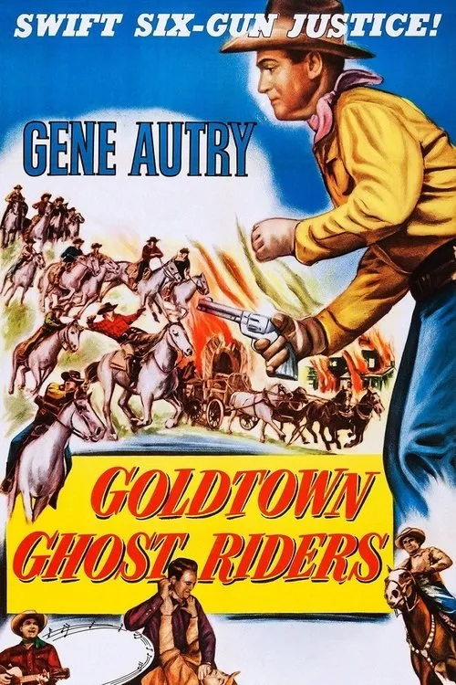 Póster de la película Goldtown Ghost Riders