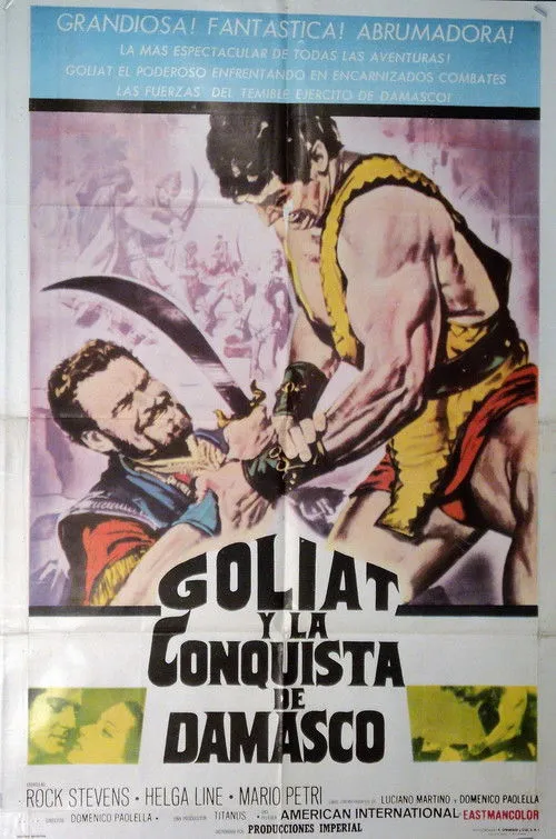 Póster de la película Goliath y la conquista de Damascus