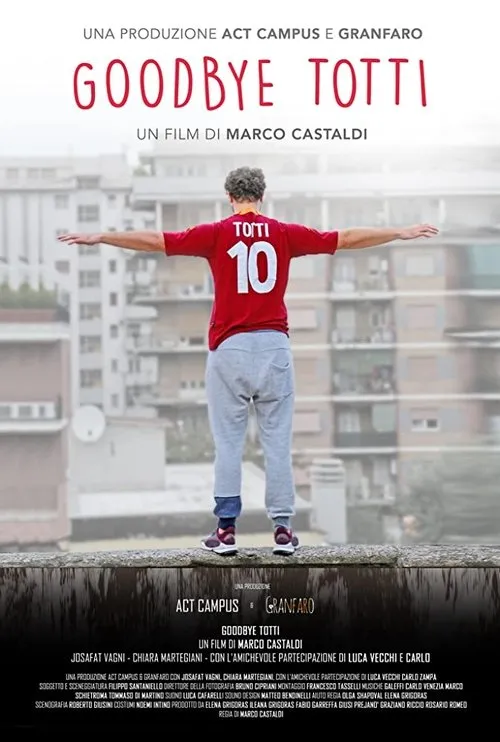 Josafat Vagni interpreta a Peppe en Goodbye Totti