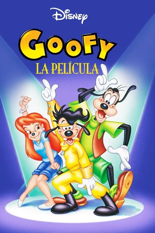 Póster de Goofy e hijo