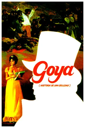 Póster de la película Goya: historia de una soledad