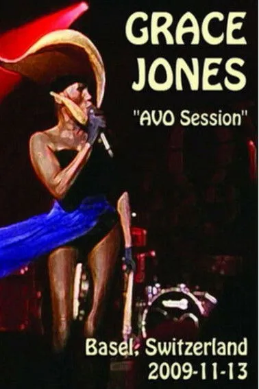 Póster de Grace Jones - AVO Session Basel 2009