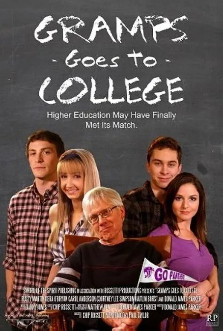 Póster de Gramps Goes to College