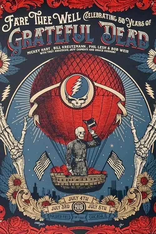Póster de Grateful Dead: 2015.07.03 - Chicago, IL