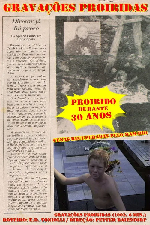 Ronald Kojoroski interpreta a Menino triste en Gravações Proibidas