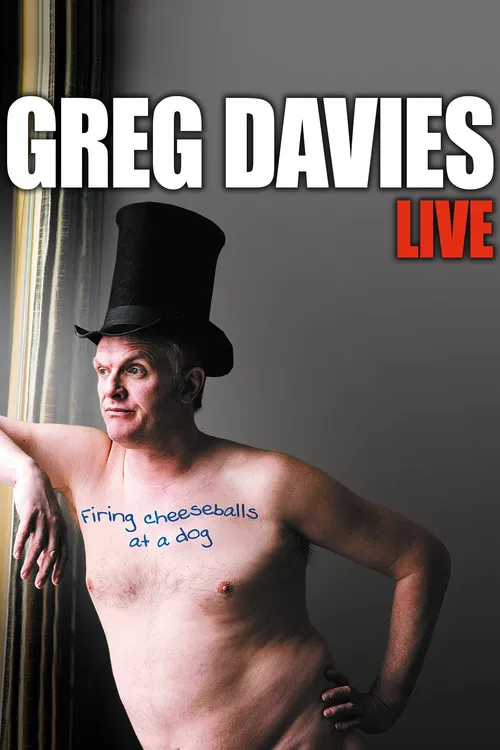 Póster de Greg Davies : Firing Cheeseballs at a Dog