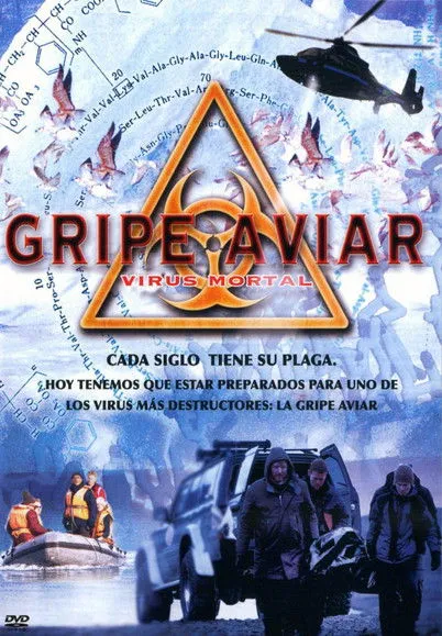 Póster de Gripe Aviar Virus mortal