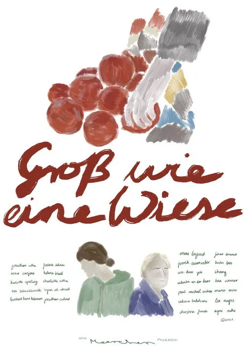 Marie Tragousti interpreta a Paula en Groß wie eine Wiese