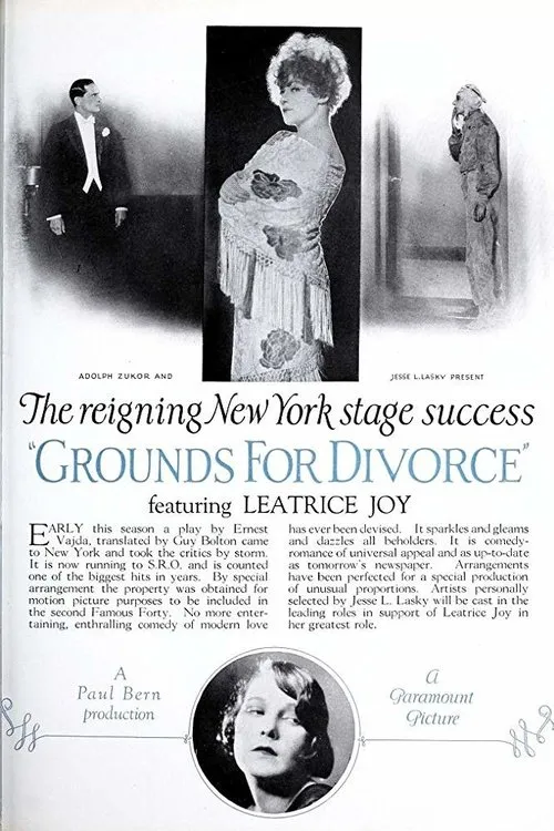 Portada de Grounds for Divorce