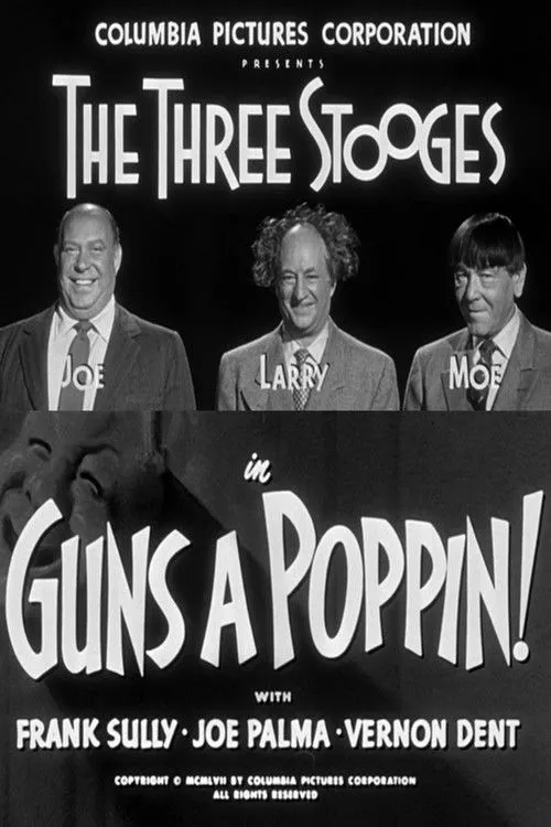Larry Fine interpreta a Larry en Guns A Poppin