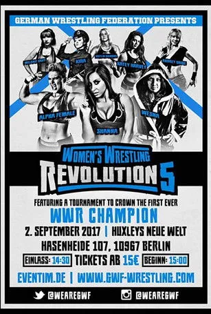 Póster de GWF Women's Wrestling Revolution 5